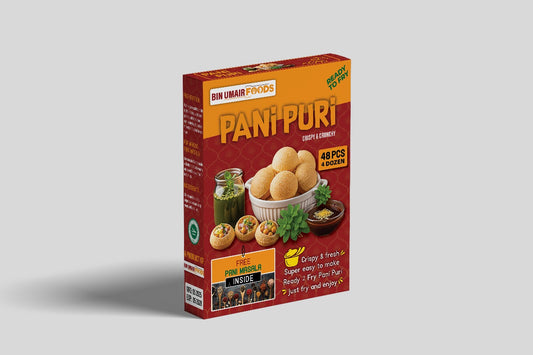 PANI PURI 1 BOX | 4 DOZEN! | 48 Pieces